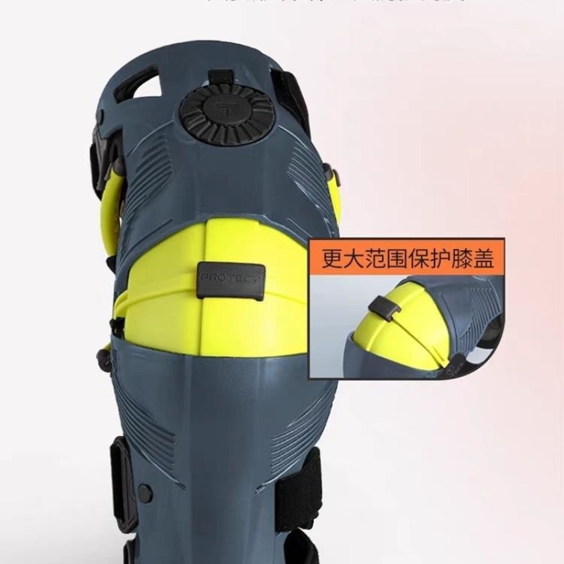Riding Gear - Protetores de Joelho Exoesqueleto para Motocicleta
