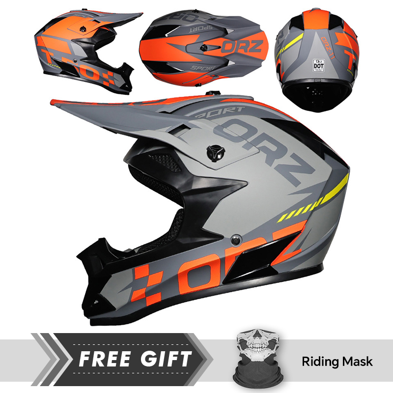 Quick Release Buckle Motorcycle Helmet - Capacete Off Road com fivela de
