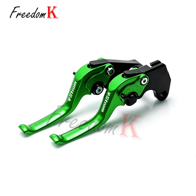 Para DL650 XT V-strom 250 650  - Cnc Aluminum Adjustable Brake Clutch Levers avaliação e preço