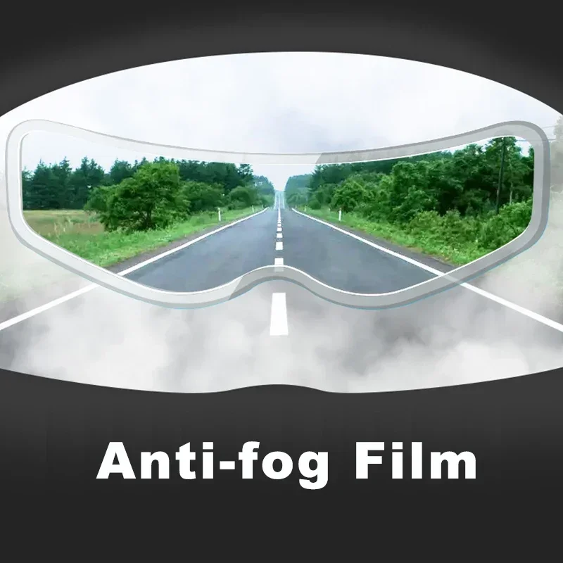 1/4 peças Película Transparent - Motorcycle Helmets avaliação e preço