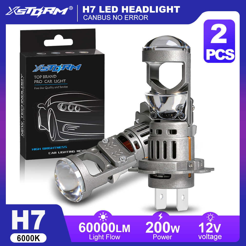 Farol Projetor LED XSTORM H7 C - Universal Motorcycle Led Headlight Projector avaliação e preço