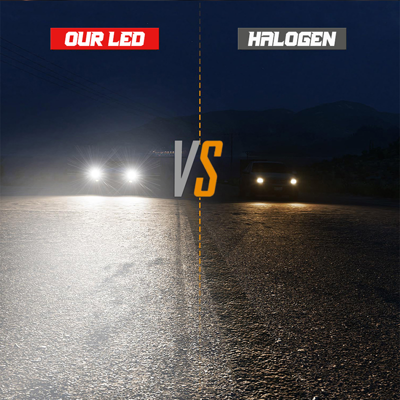 H7 h11 led canbus lâmpadas de  - Universal Motorcycle Led Headlight Projector avaliação e preço