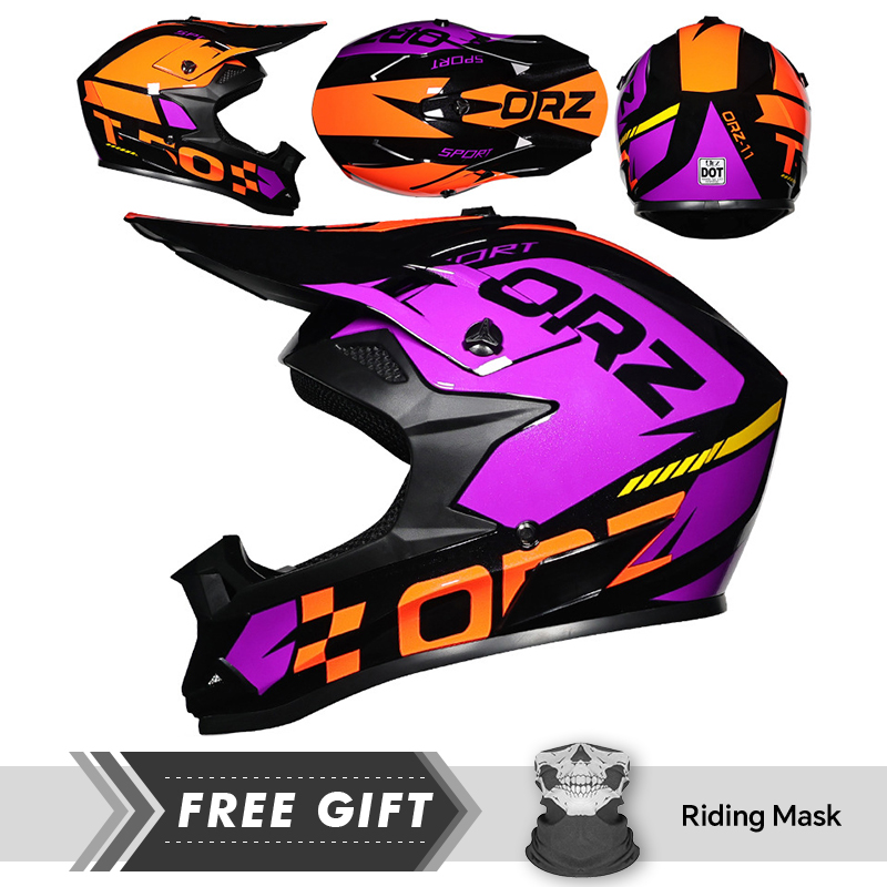 Capacete Off Road com fivela d - Quick Release Buckle Motorcycle Helmet avaliação e preço