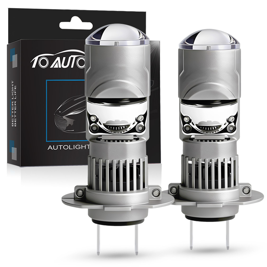 Lente Projetora de Farol LED H - Universal Motorcycle Led Headlight Projector avaliação e preço